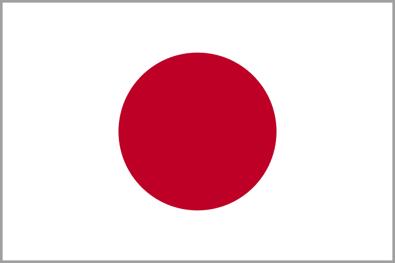 Japansk flagg