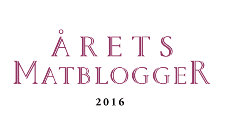 Årets Matblogger 2016 hovedbilde