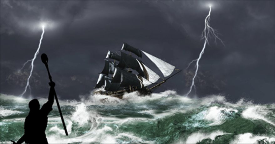 RYKTE viser “Stormen” av William Shakespeare hovedbilde