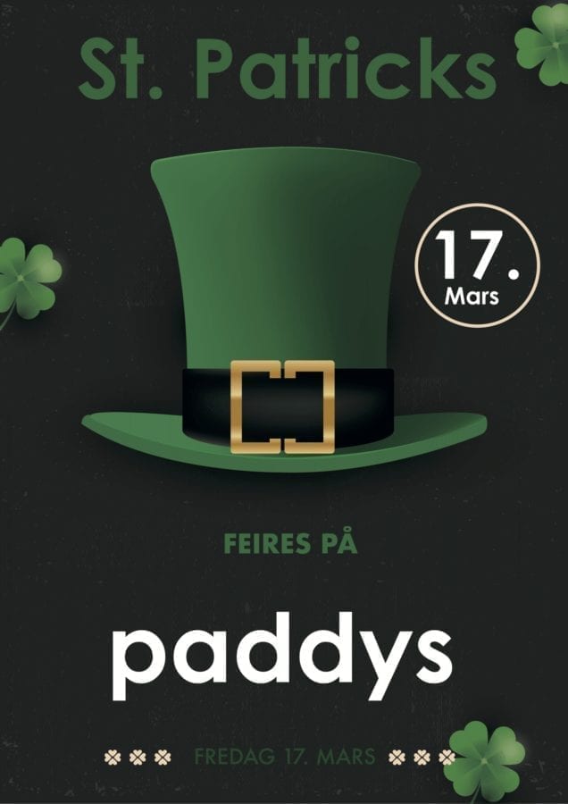 St Patricks day på Paddys hovedbilde