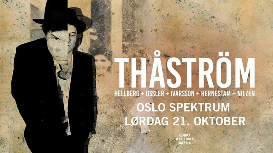 Thåström (SE) til Oslo Spektrum hovedbilde