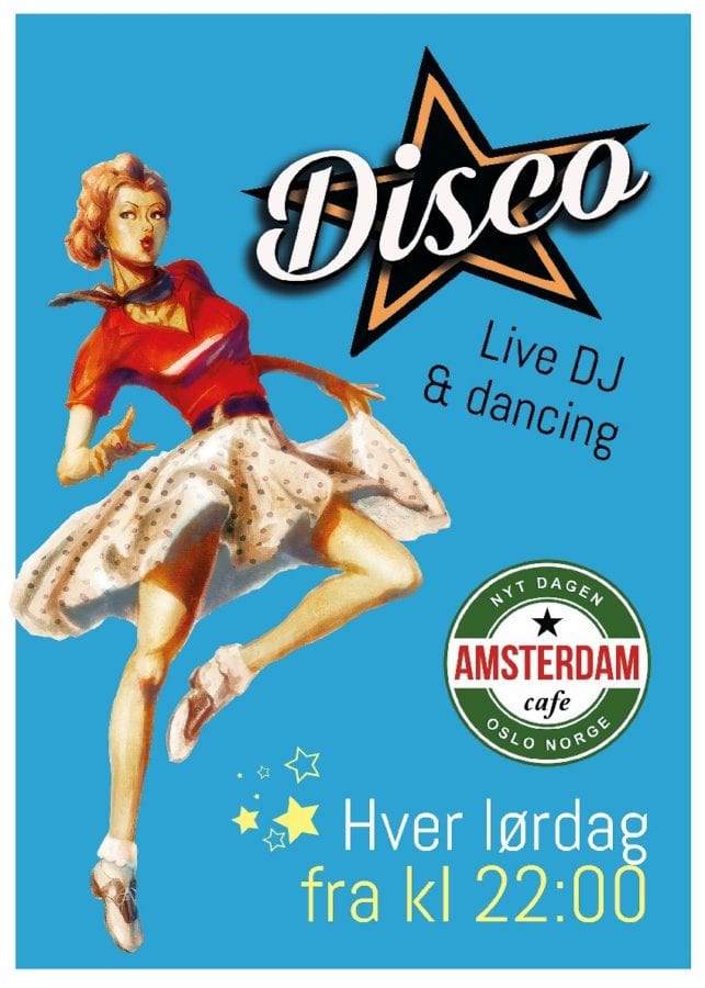Disco på Cafe Amsterdam hovedbilde