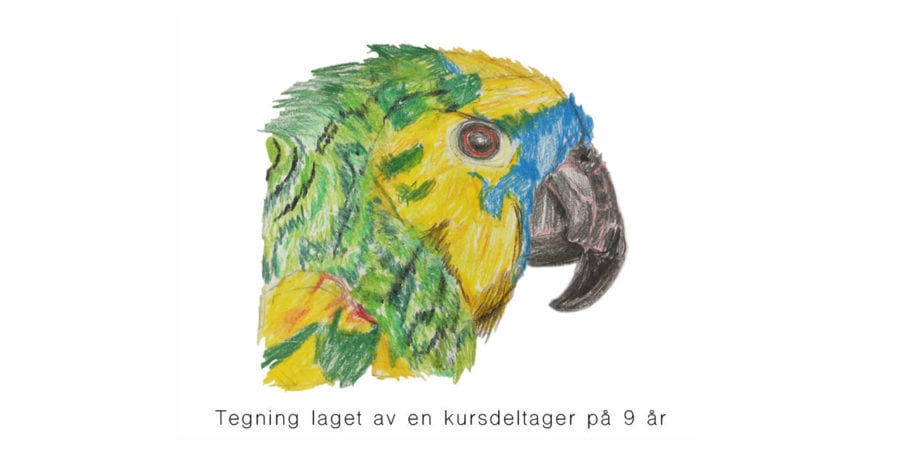 Tegnekurs for barn på Oslo Kunstakademi hovedbilde