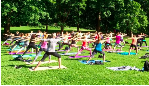 Yoga i Frognerparken hovedbilde