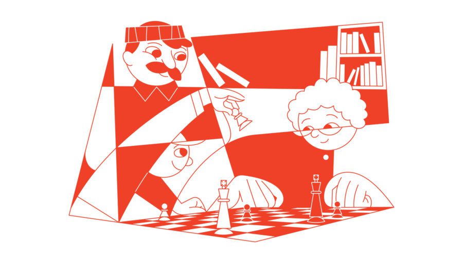 Sjakkfest på biblioteket hovedbilde