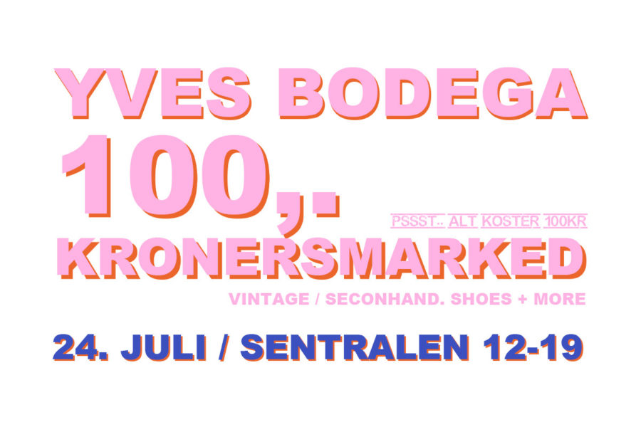 Yves Bodega 100,- kronersmarked hovedbilde
