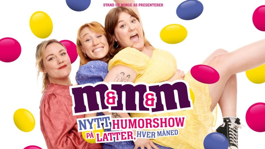 Nytt humorshow på Latter hver måned! M&M&M hovedbilde