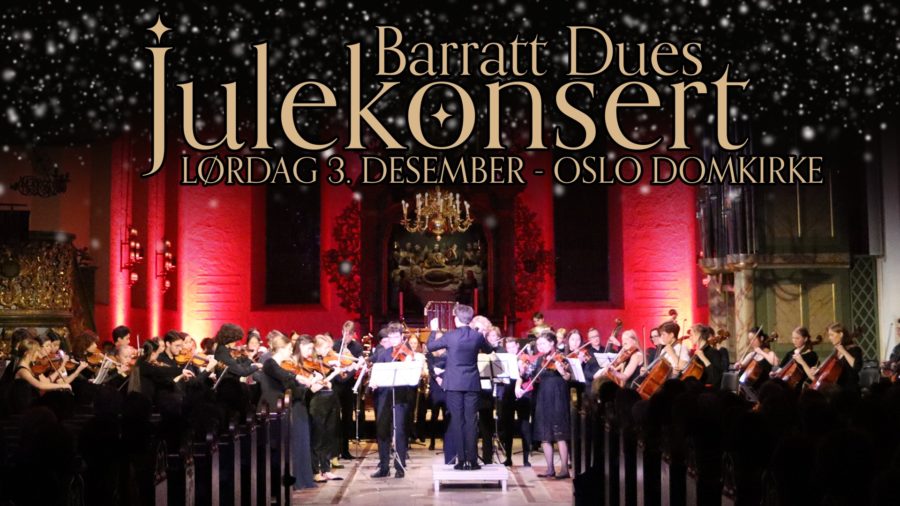 Eventbilde: Barratt Dues julekonsert i Oslo Domkirke 2022