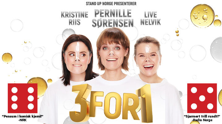 Eventbilde: «3 for 1» med Pernille Sørensen, Live Nelvik & Kristine Riis
