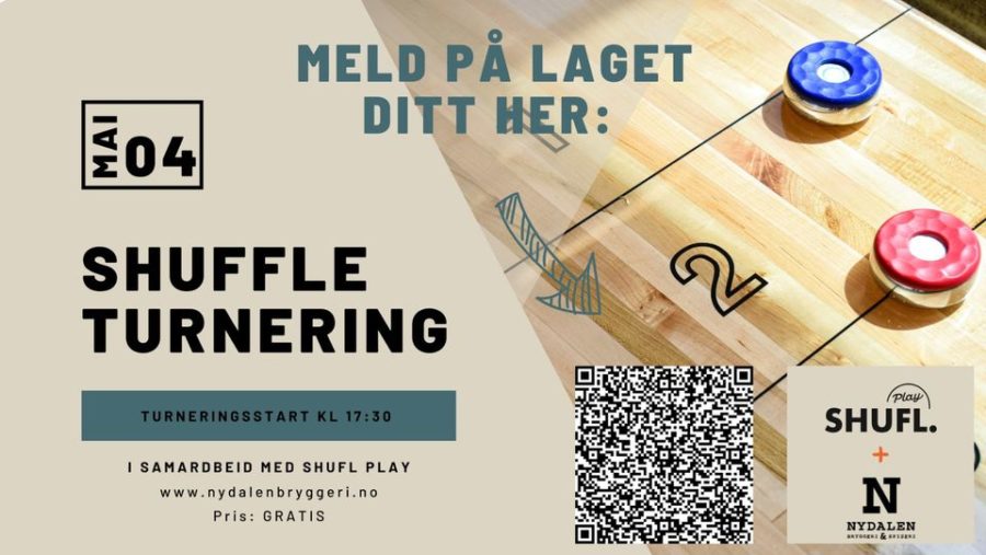 Nydalen Bryggeri & Spiseri Open – Shuffleturnering! hovedbilde
