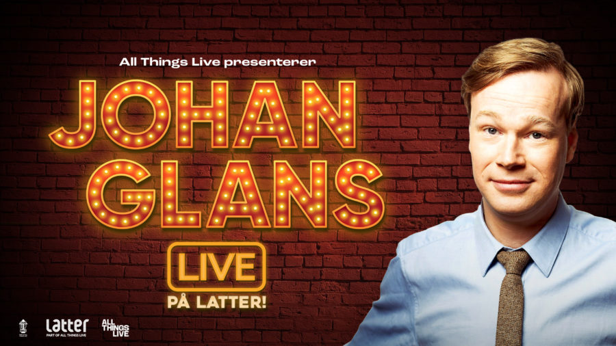 Johan Glans –  Live på Latter! hovedbilde