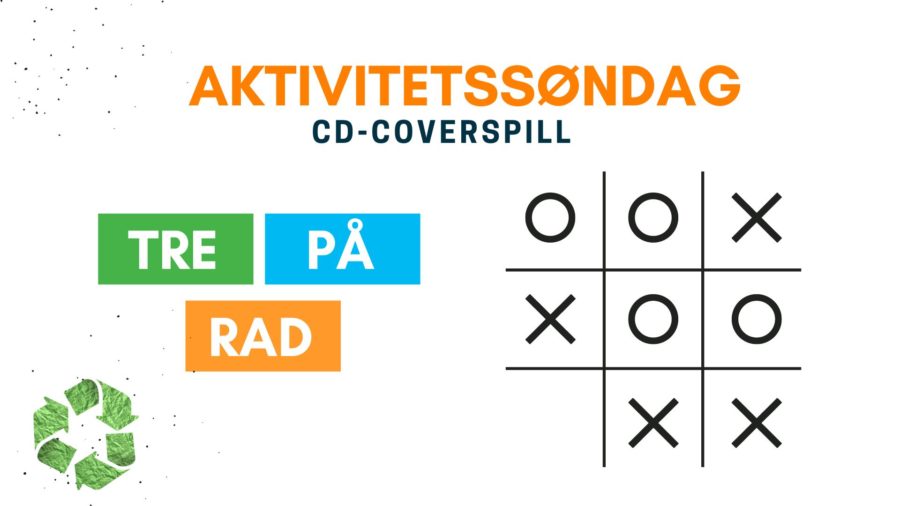 Aktivitetssøndag: Upcycling – Bondesjakk av CD-cover hovedbilde