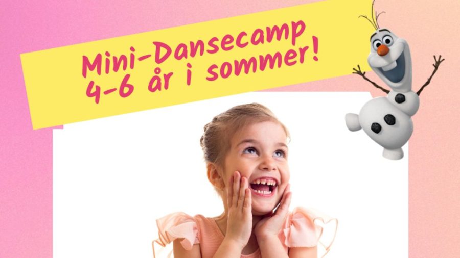 Eventbilde: Mini-Dansecamp 4-6 år – sommerferien 2023