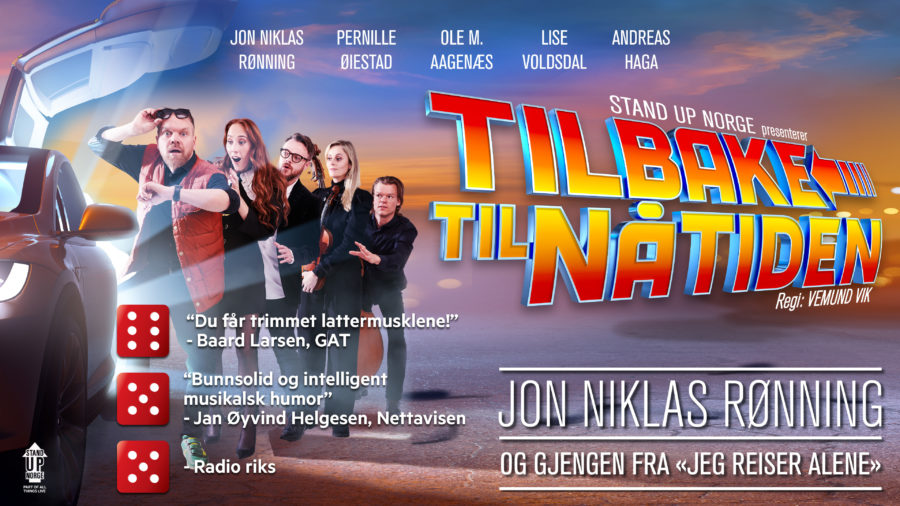 Eventbilde: Jon Niklas Rønning med nytt show: Tilbake til nåtiden!
