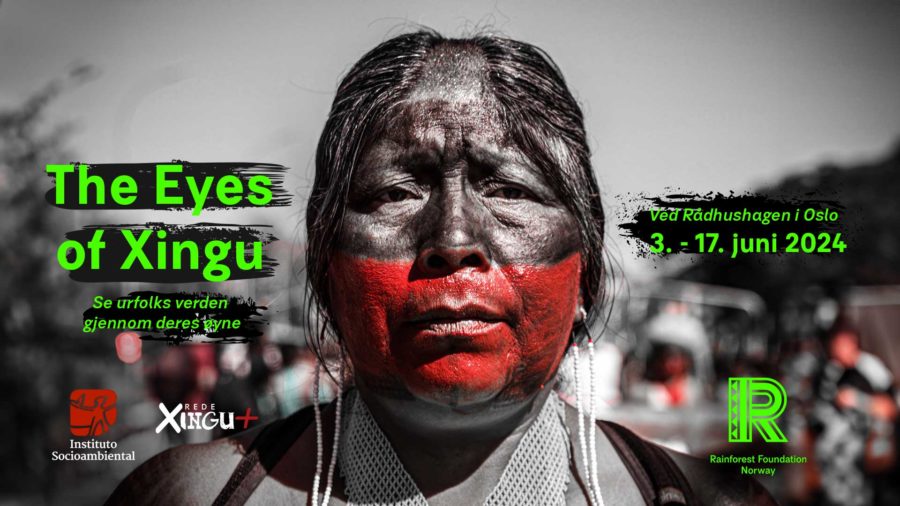 Eventbilde: Regnskogfondets fotoutstilling The Eyes of Xingu